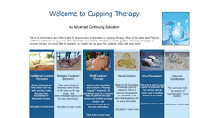 Desktop Screenshot of cuppingtherapy.com